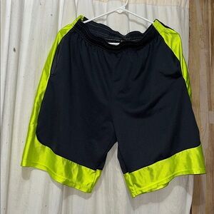 Men’s neon athletic shorts